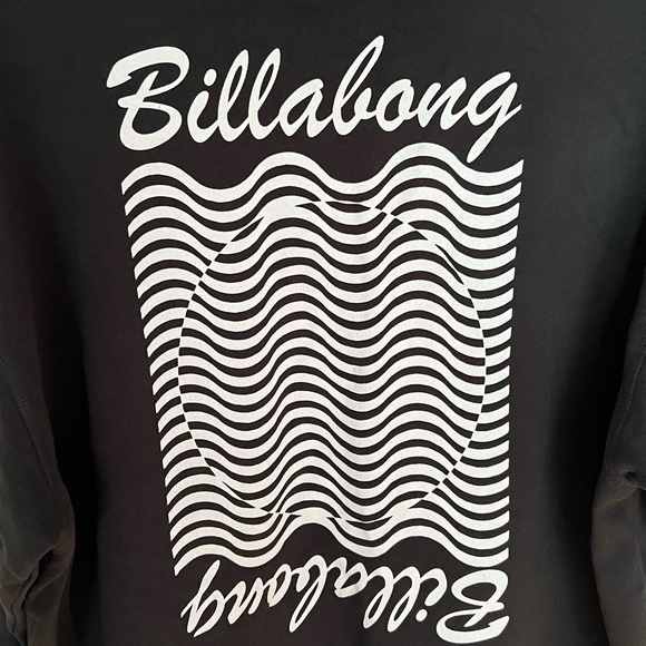 Billabong black and white hoodie - Picture 6 of 6
